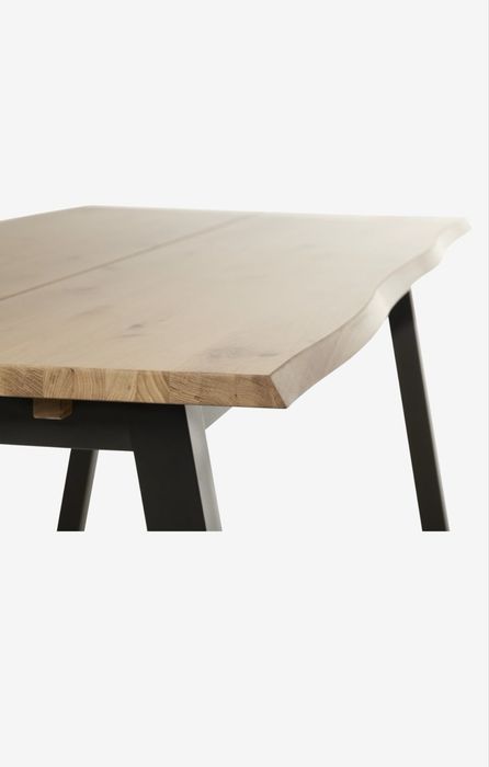 Duży stól SKOVLUNDE 90x200 JYSK rozkładany + 2 dokładki w cenie! Dąb / Loft
