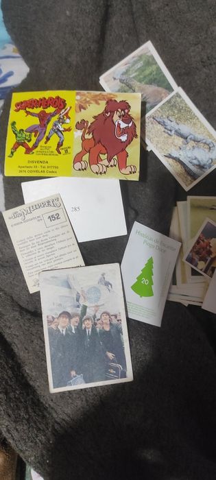 Cromos de varias cadernetas