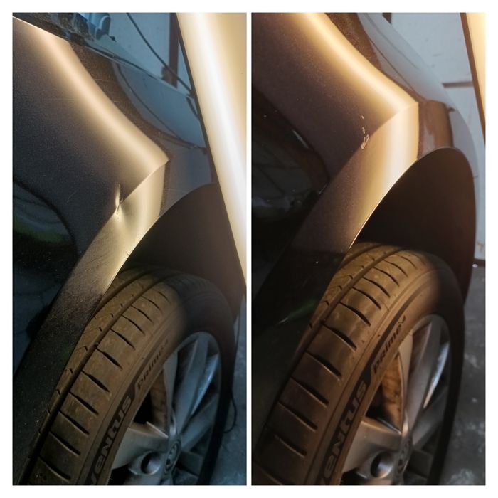 Usuwanie wgnieceń bez lakierowania