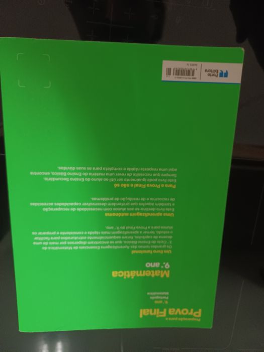 Livro preparação para Exame de Matemática - 9 Ano