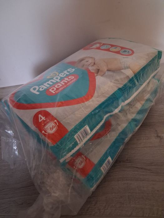 2 paczki pampersy pants4