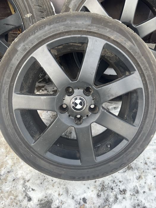 Диски на BMW e46 r17 і нова резина