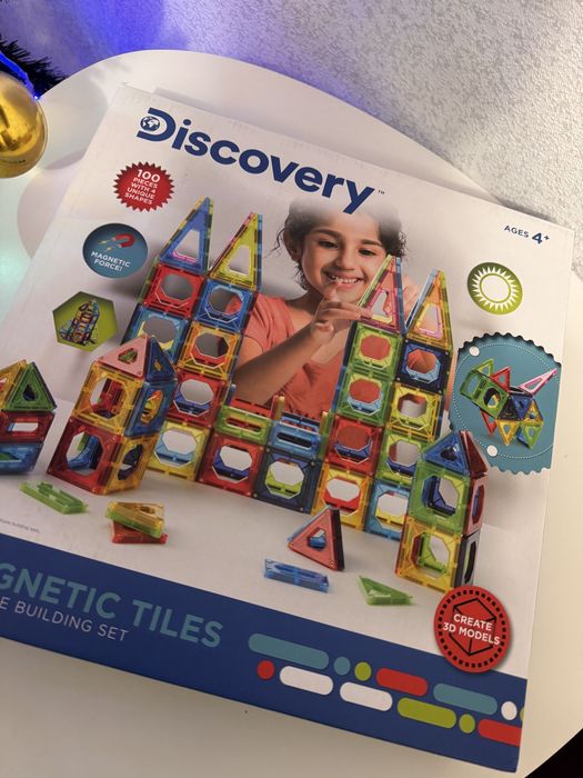 Конструктор магнітний на 100 деталей