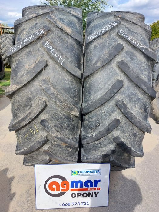 480/70R38 Barum opona używanea rolnicza 1 szt