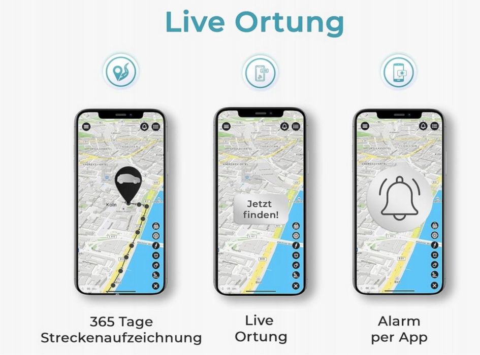 lokalizator gps ŚLEDZENIE salind  TRACKER 11 4G do POJAZDÓW SIM Czarny