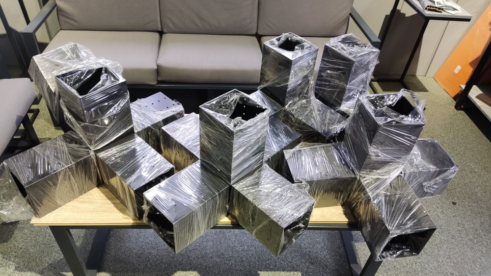 Соединители для бруса под крепление гамака. Альтанка Пергола. Комплект