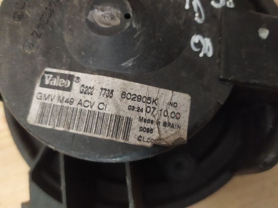 MOTOR DA SOFAGEM PEUGEOT PARTNER CITROEN BERLINGO