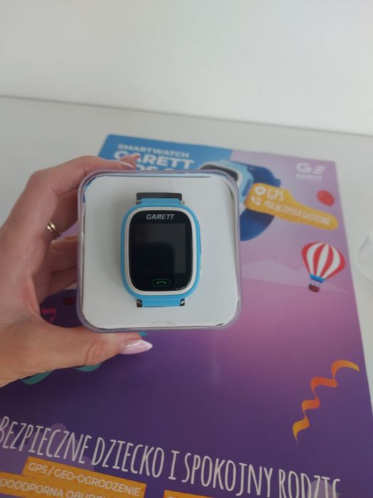 Zegarek smartwatch dziecięcy Garett Kids niebieski