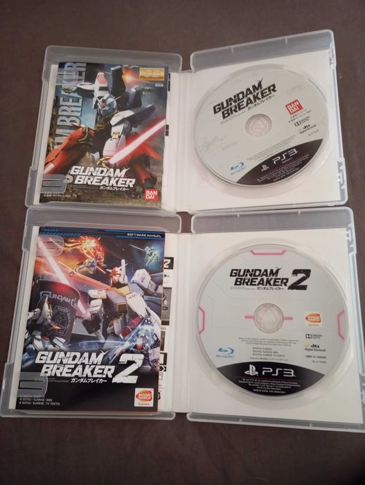 Gundam Breaker 1 e 2 PS3