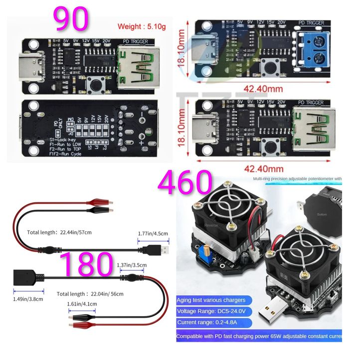 Багатофункціональний USB-тестер KWS-X1  ємності, струму 4-30 В, 12 А