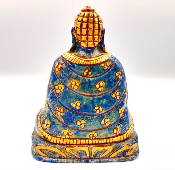 Figurka Budda posążek medytacja kamień rzeźba kamienna unikat inna