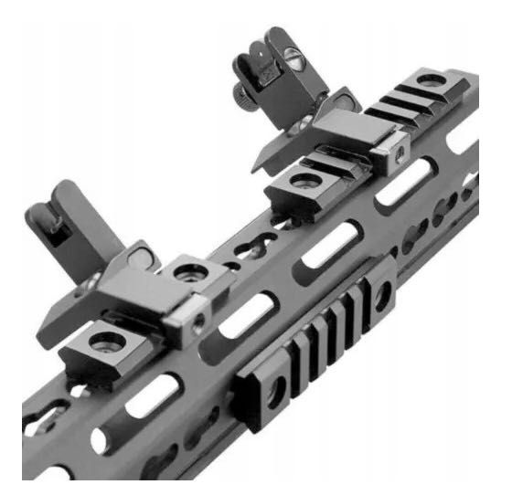 Zestaw 6 szyn M-LOK MLOK / Picatinny, RIS 20-22mm do AR15
