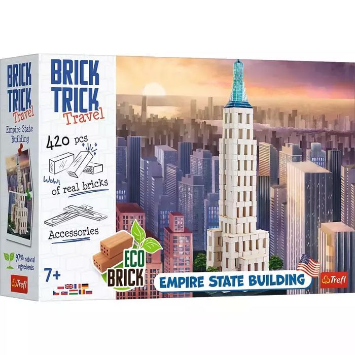 Klocki Brick Trick Empire State Building. Trefl