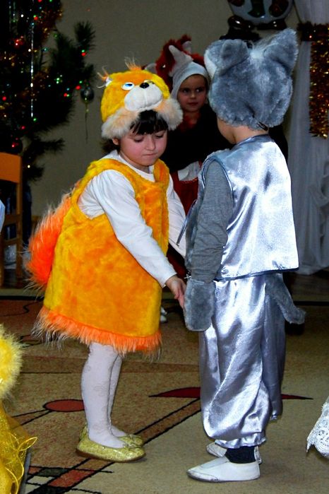 Крутой костюм волка