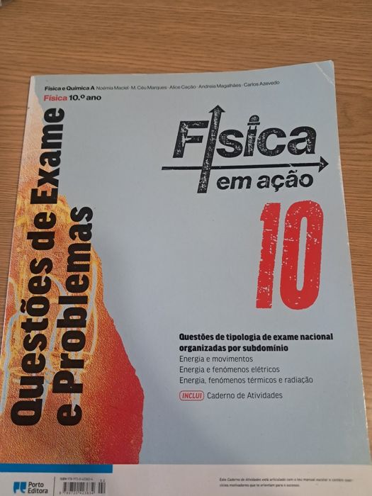 Caderno atividade Fisica em ação, 10 ano