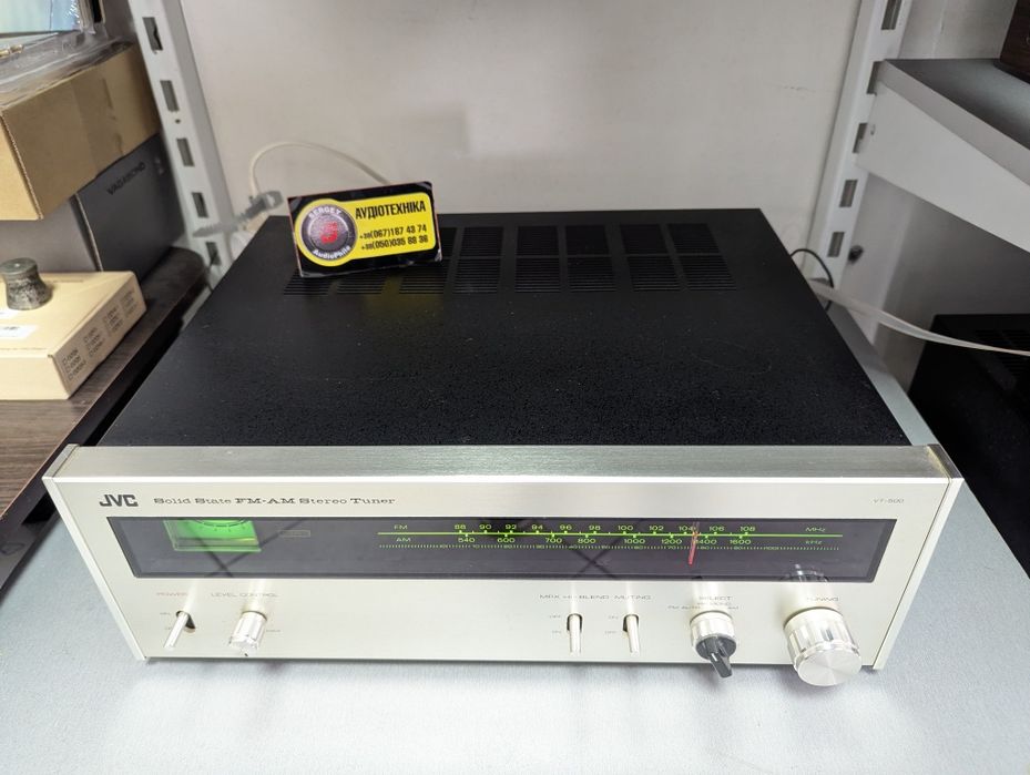 JVC VT-500. FM Stereo Tuner. MPX!. Вес 6 кг. Made in JAPAN