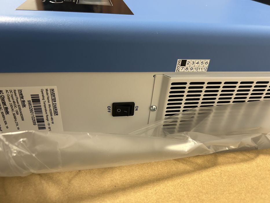 Наявність‼️‼️‼️Гібридний сонячний інвертор Anenji 6.2kW 48V Wi-Fi