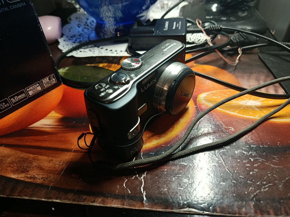 Aparat Panasonic Lumix DMC-TZ1 | Full Zestaw | Pudełko | Retro Digicam