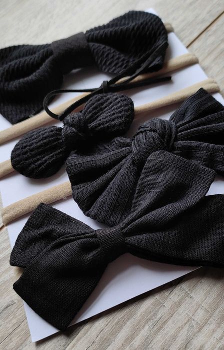 Opaski bezuciskowe dla noworodków niemowląt i starszych dziewczynek