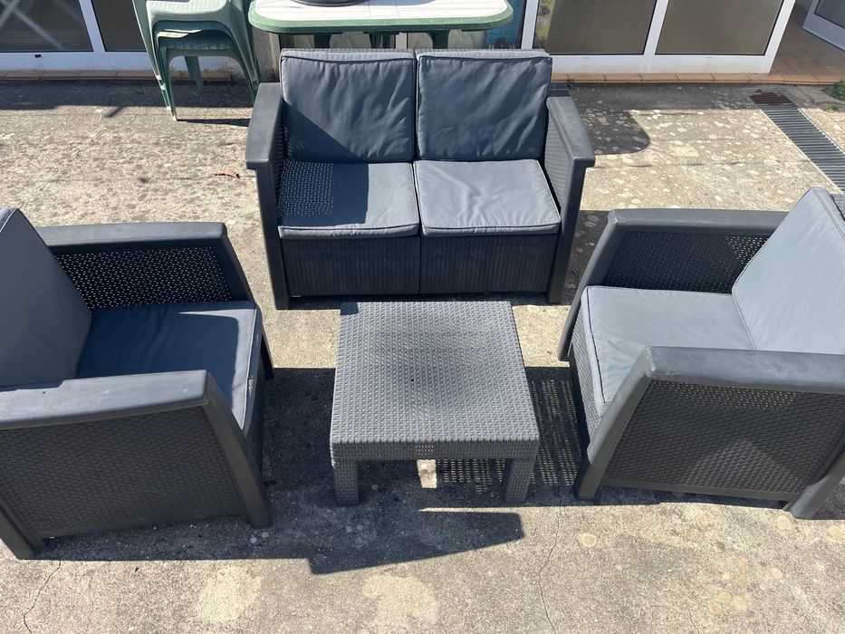 Conjunto móveis de jardim