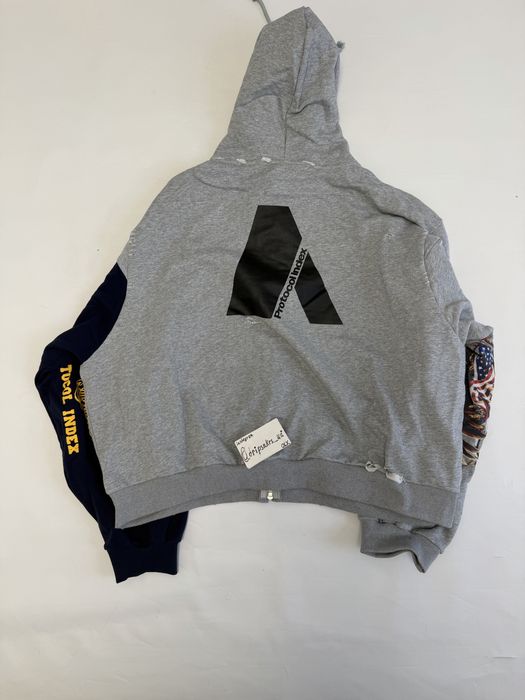 зип худи Grailz Project gr protocol index M L vetements balenciaga