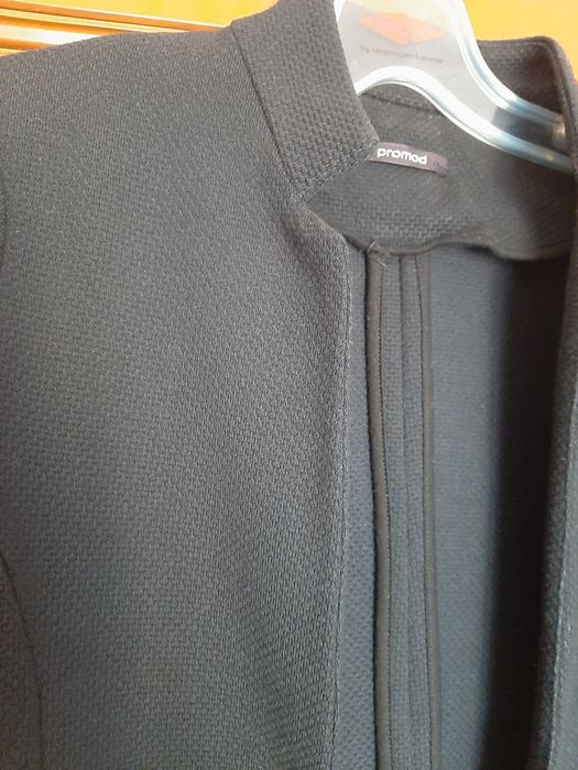 Marynarka Promod, granatowa, bawełniana, rozmiar 36