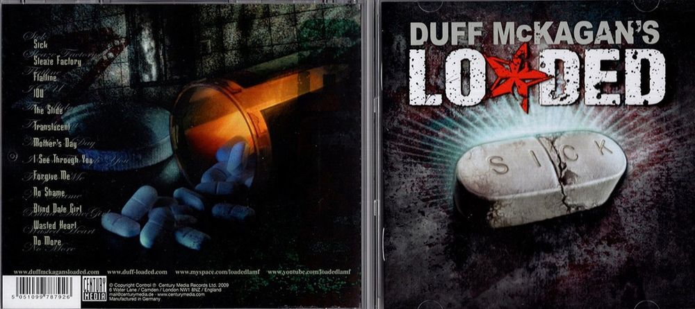 Duff McKagan's Loaded - Sick - CD