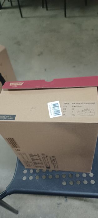 Sapatilhas Levi's New Union Black N36