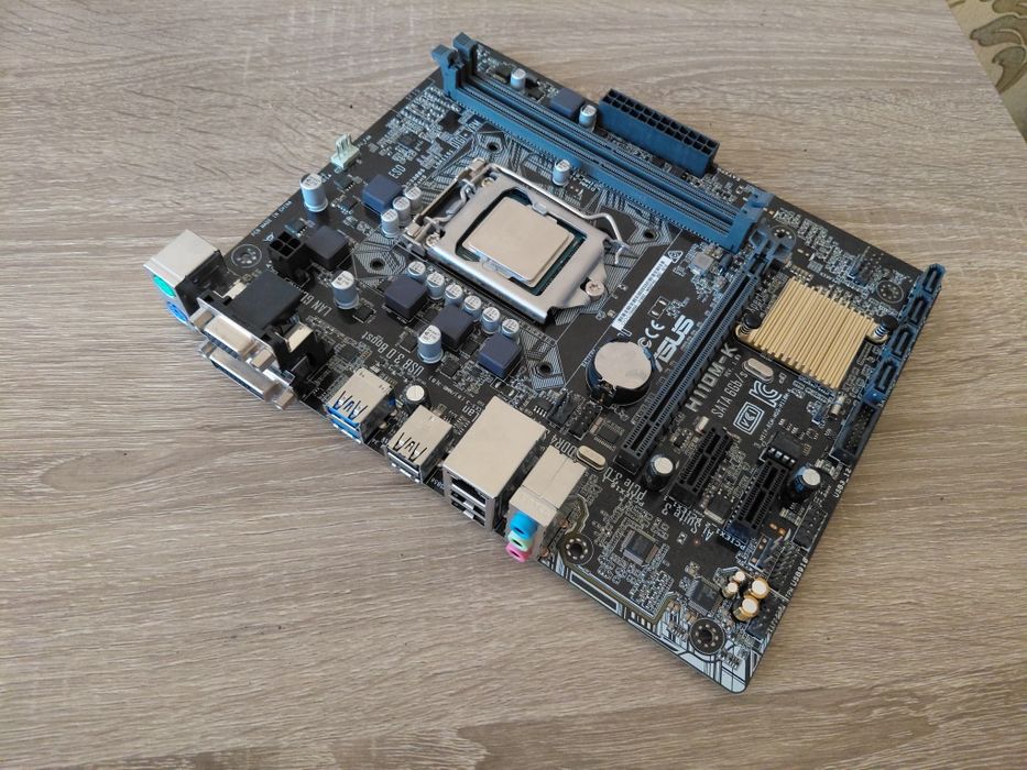 Материнська плата ASUS H110M-K (LGA1151, DDR4)