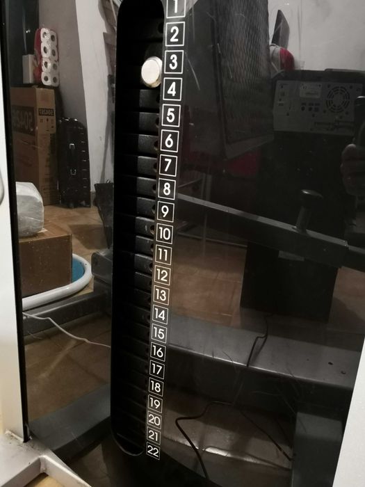 Prensa de pernas profissional de ginásio