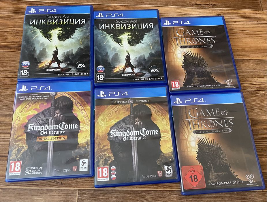 Sony PS4: Bloodborne, Witcher, God of War, Divinity Original Sin, Nioh
