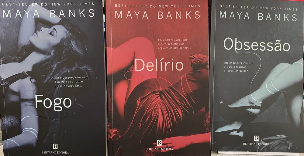 Trilogia livros eroticos de Maya Banks