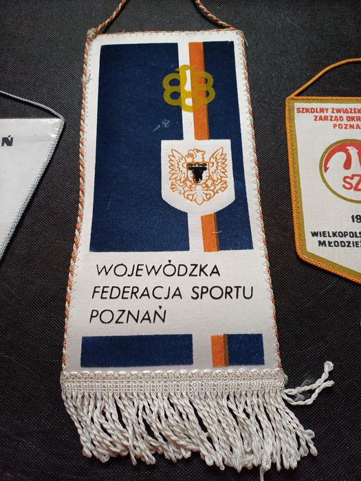 Proporczyki POZNAŃ prl staroć antyk zabytek