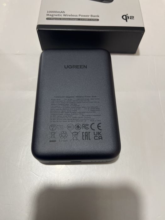Зовнішній акумулятор (павербанк) UGREEN 10000mAh 30W