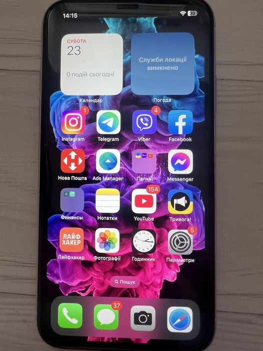 Телефон Айфон iPhone XR 64GB White | Face ID OK | Neverlock | Стан супер