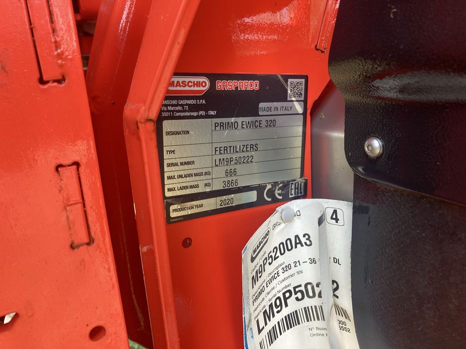 Rozsiewacz MaschioGaspardo PRIMO EWICE 320