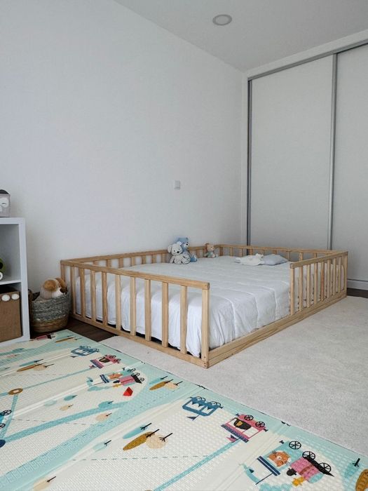 Cama montessori casal 200x140 Pinho