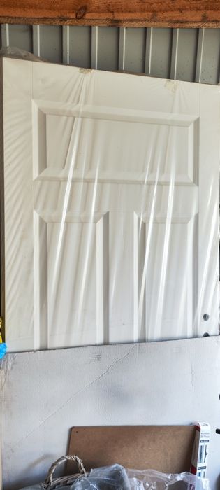 Drzwi wewnętrzne pol-skone białe grubość 4,5 cm szerokość 84 cm