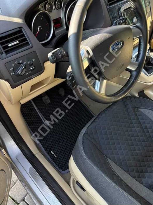 EVA Коврики ЕВА Ford Focus Mondeo Escape Kuga Fusion Fiesta 1 2 3 4 Автокилимки