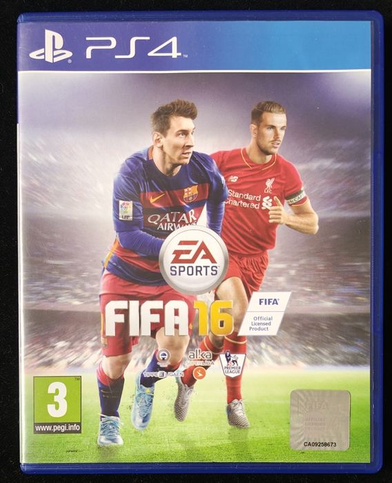 Fifa 16 PL Dubbing na PS4 i PS5 Gra po polsku BDB stan 2016