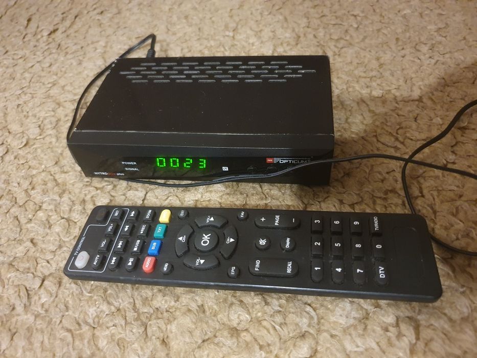 Dekoder Opticum dvb t2 hevc internet