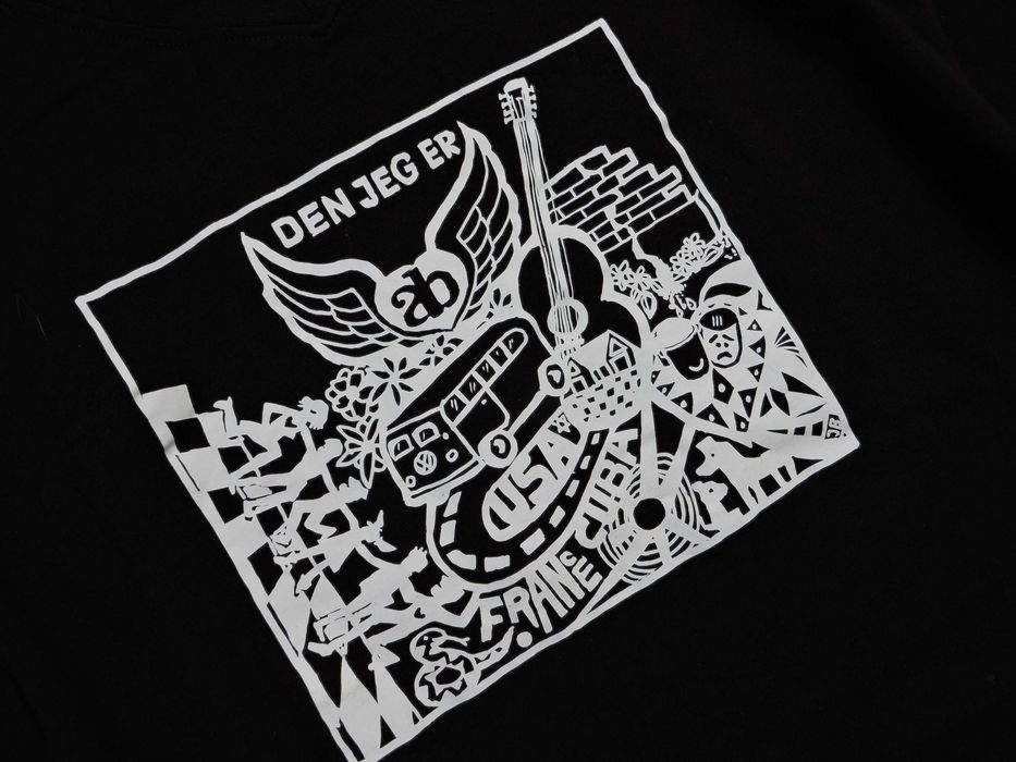 You Męski czarny t shirt XL