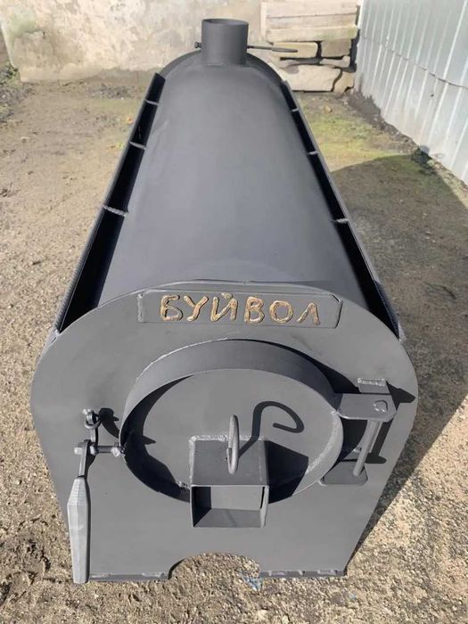 Буржуйка, Булер'ян, Печь, Булерьян с варочной плитой, на 90м3