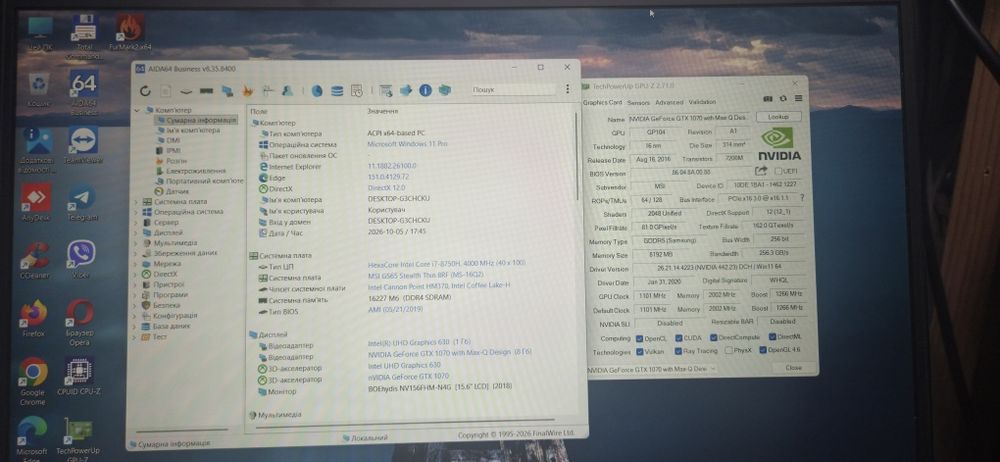 Msi Gs65 Stealth Thin 8RF