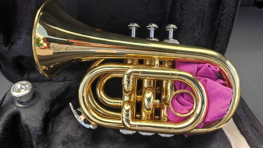 Trompete de Bolso - Pocket Trumpet em Si Bemol