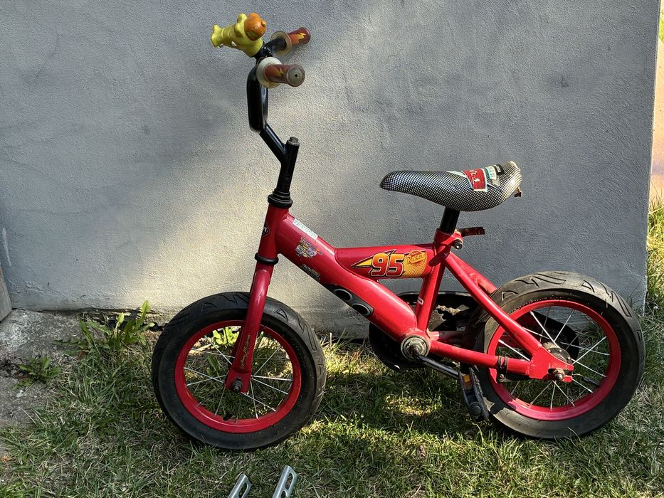 Rowerek dzieciecy czerwony Zygzzak McQuin 12”