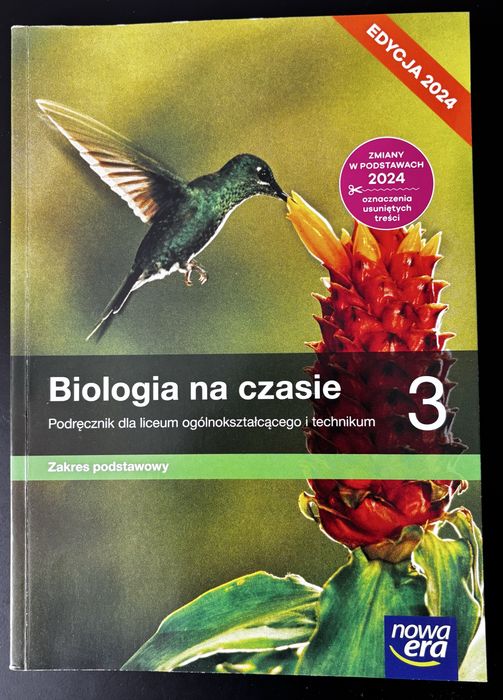 Biologia na czasie 3. Zakres podstawowy.
