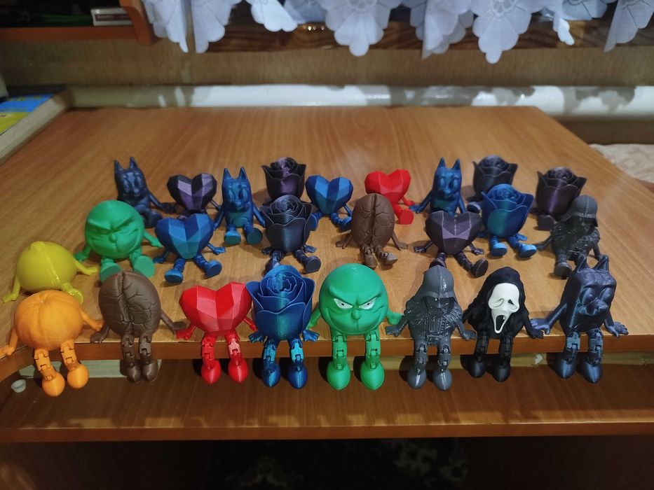 3D іграшки на будь-який смак