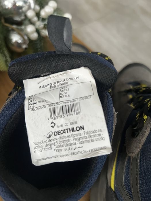 Buty zimowe Quechua z systemem Waterproof - rozmiar 39