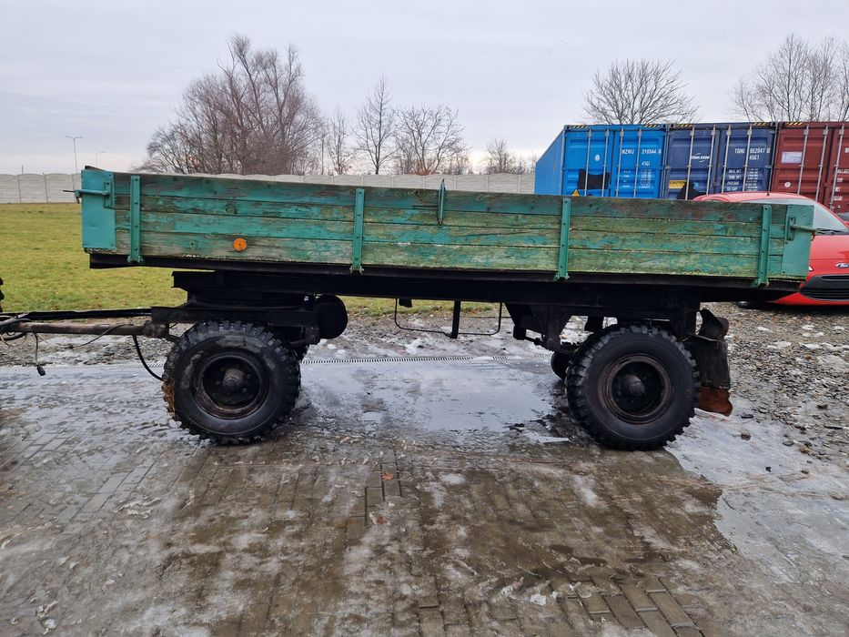 Przyczepa rolnicza Kiper dwustronny dokumenty